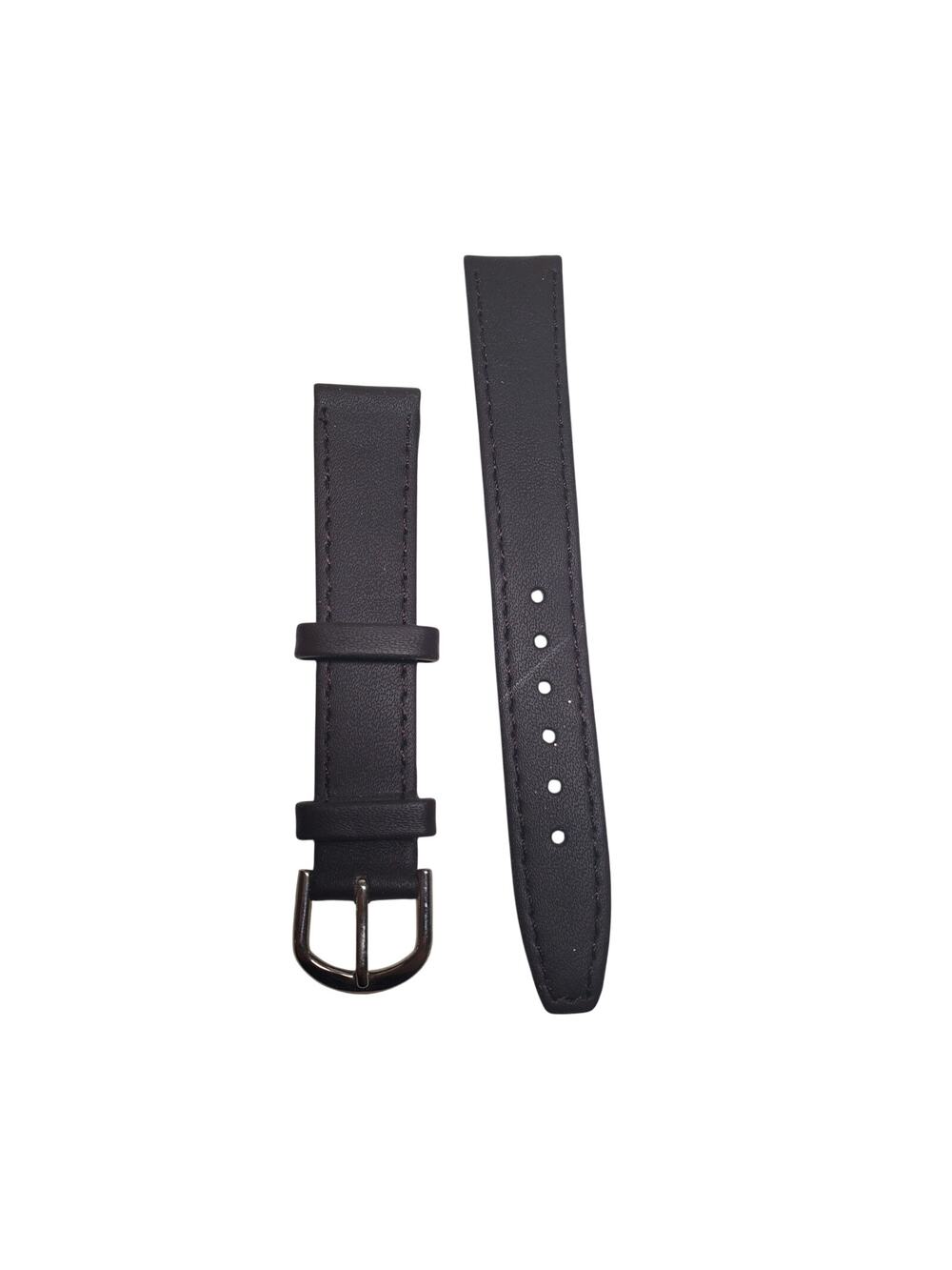 Watch Band - Leather - Black 16mm